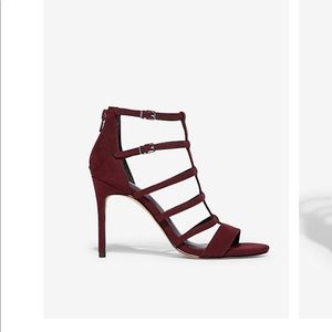 NWT EXPRESS Strappy Cage Heels